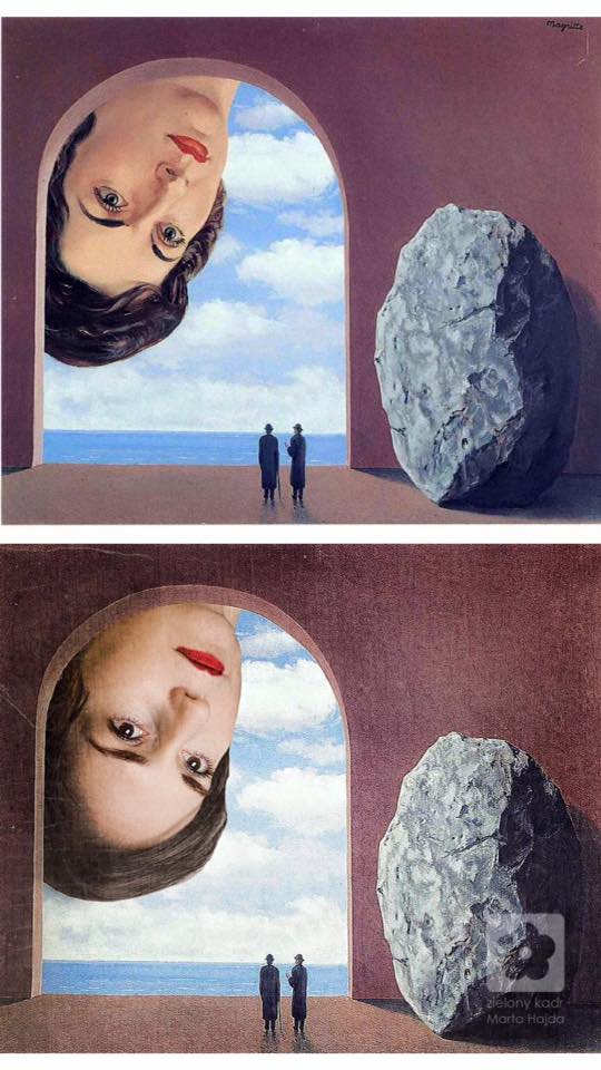 Rene Magritte, Portret Stephy Langui, 1961