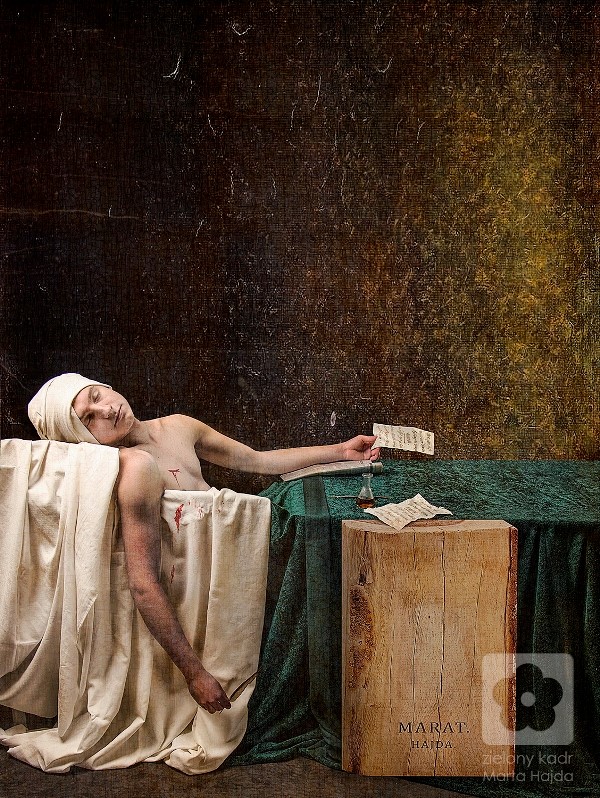 Jacques-Louis David , Śmierć Marata 1793 r.
